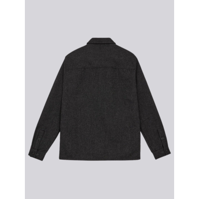 ANERKJENDT - AKOSCAR WOOL OVERSHIRT - GRIS