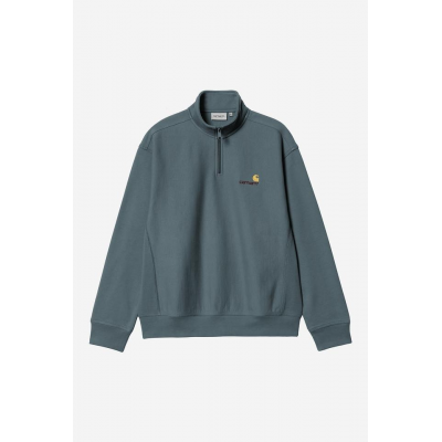 CARHARTT WIP - HALF ZIP AMERICAN SCRIPT SWEAT