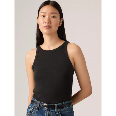 LEVIS - ESSENTIAL RACER TANK CAVIAR RIB