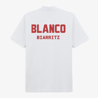 SERGE BLANCO - POLO MANCHES COURTES