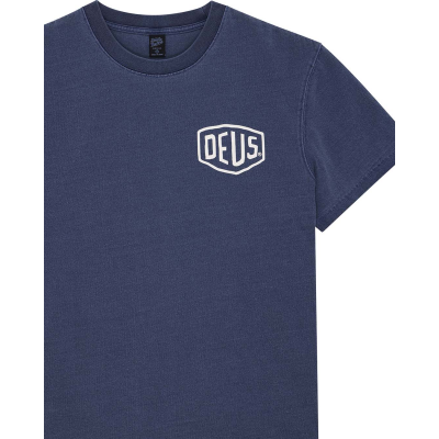 DEUS EX MACHINA - SHIELD GARMENT DYED TEE
