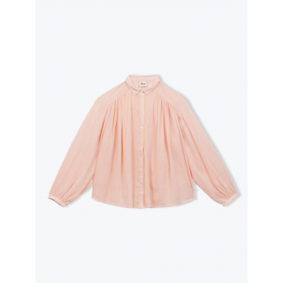 ARSENE ET LES PIPELETTES - CHEMISE FEMME RAYURES FLUO