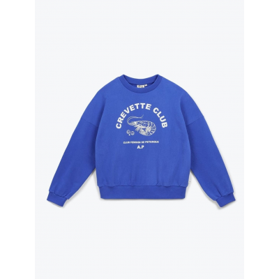 ARSENE ET LES PIPELETTES - SWEAT FEMME CREVETTE CLUB