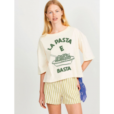 ARSENE ET LES PIPELETTES - T-SHIRT FEMME PASTA E BASTA