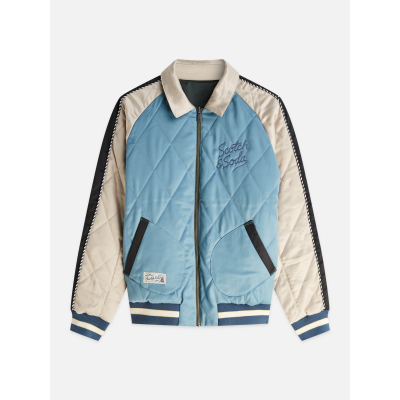 SCOTCH AND SODA - THE 40TH ANNIVERSARY SOUVENIR BOMBER JACKET