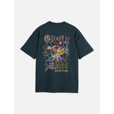 SCOTCH AND SODA - FRONT AND BACK ARTWORK RELAXED-FIT T-SHIRT