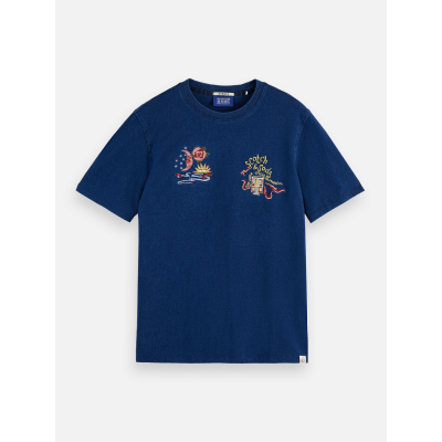 SCOTCH AND SODA - THE 40TH ANNIVERSARY HEROES RELAXED-FIT INDIGO