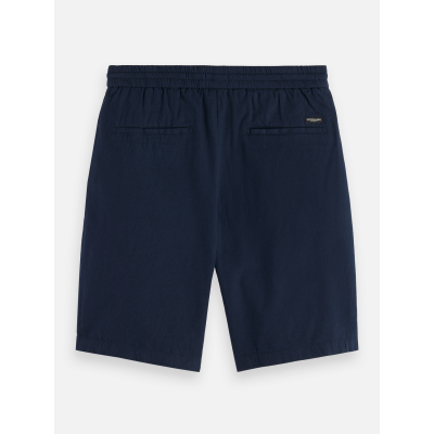 SCOTCH AND SODA - CORE FAVE COTTON-LINEN TWILL BERMUDA SHORT