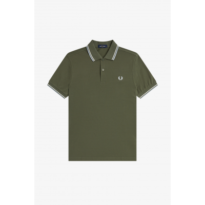 FRED PERRY - TWIN TIPPED  SHIRT