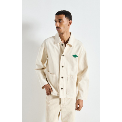 AMERICAN VINTAGE - VESTE DROITE ML COL CHEMISE BOUTONNE
