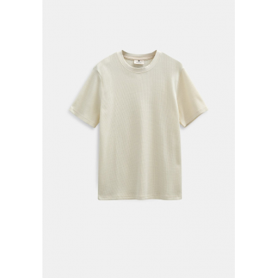 ANERKJENDT - AKKIKKI S/S WAFFLE TEE