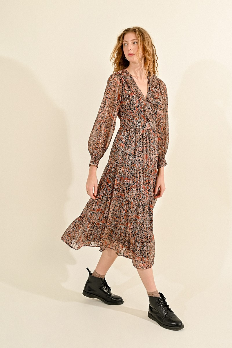 molly bracken ladies woven dress LADIES WOVEN DRESS